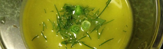 Chilled Spring Pea Soup